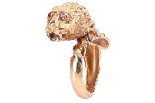 Lot 82 - A chimera ring in the style of Ilias...