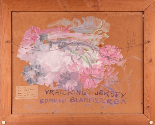 Lot 8 - Edmund Blampied (British 1886-1966) Vraicking,...