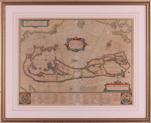 Lot 58 - Hondium (Henricum): 'Mappa Aestivarum...
