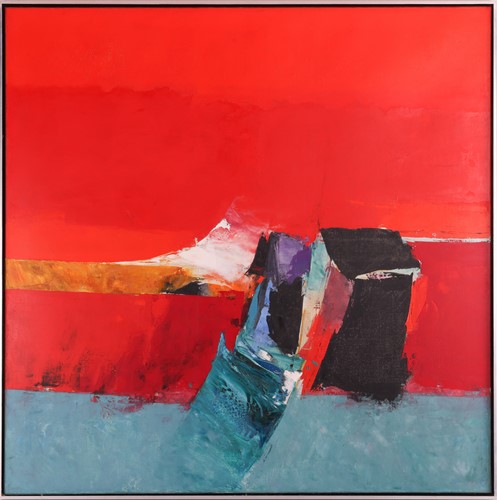 Lot 49 - Donald Hamilton Fraser (British 1929-2009) Red...