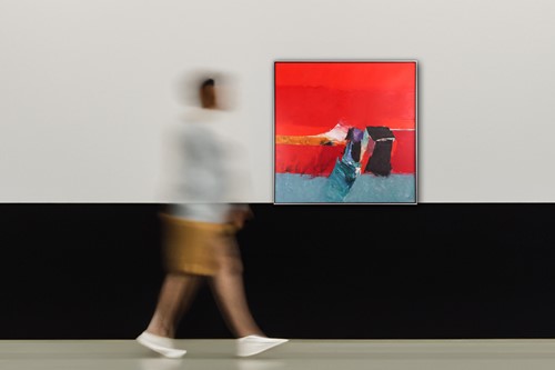 Lot 49 - Donald Hamilton Fraser (British 1929-2009) Red...