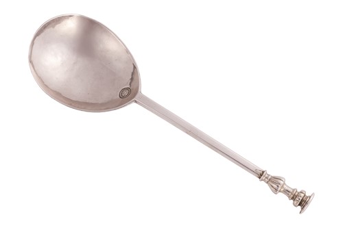 Lot 302 - A Charles I Seal Top Spoon; fig-shaped bowl;...