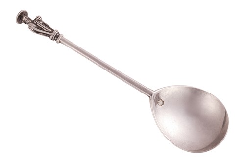 Lot 352 - A James I Apostle Spoon, depicting St Matthias...