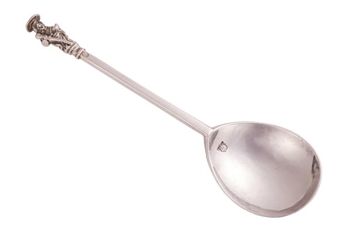 Lot 308 - A James I Apostle Spoon; with a well cast,...