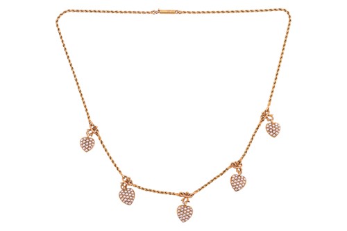 Lot 34 - An Edwardian seed pearl fringe necklace,...