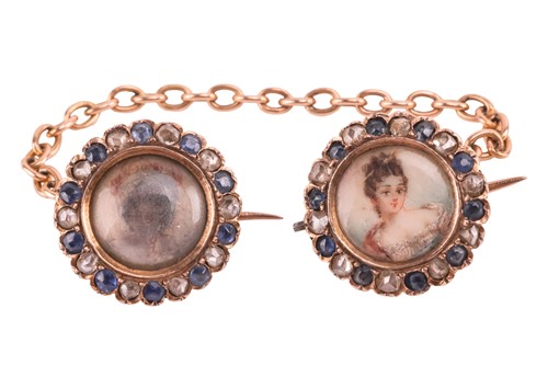 Lot 191 - A pair of early 19th century miniature...