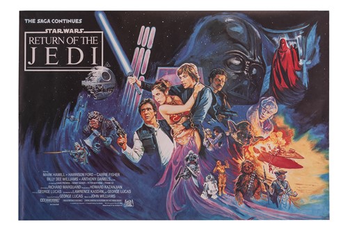 Lot 99 - Star Wars: Return of the Jedi (1983), UK Quad...