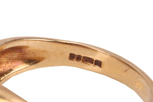 Lot 164 - Kutchinsky - a diamond-set open ring in 18ct...