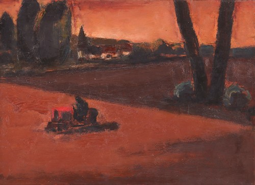 Lot 56 - Josef Herman (Polish 1911-2000) Figure in a...