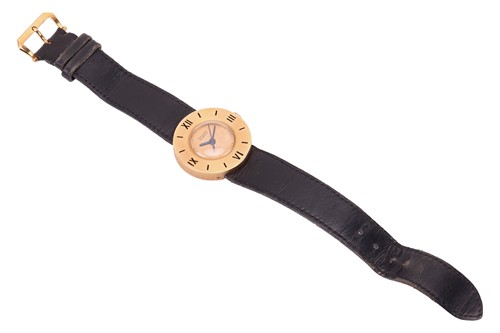 Lot 305 - Van Cleef & Arpels Coin-style dress watch...