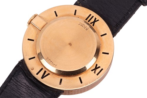 Lot 305 - Van Cleef & Arpels Coin-style dress watch...