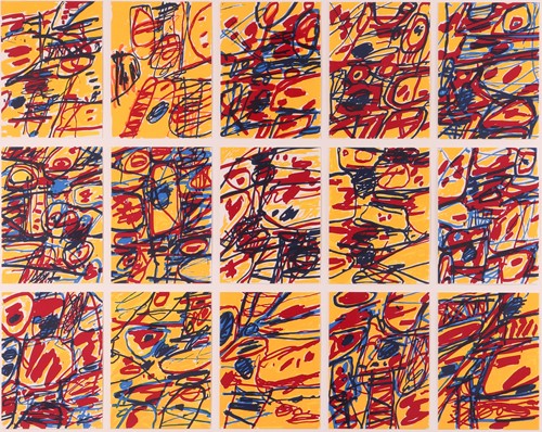 Lot 110 - Jean Dubuffet (French 1901-1985) Orreflammes,...