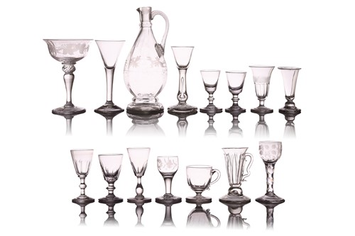Lot 229 - A collection of 18th/19th-century drinking...