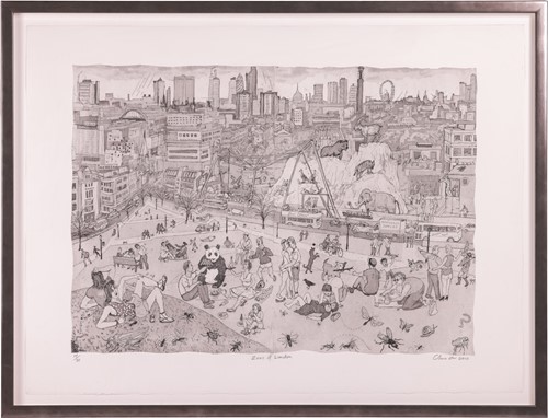 Lot 39 - Chris Orr (British b.1943), Zoos of London,...