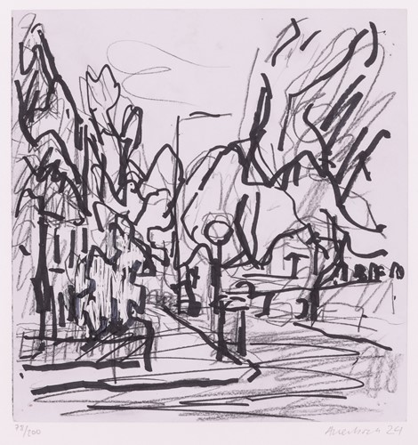 Lot 75 - Frank Auerbach (British, 1931 - 2024)...