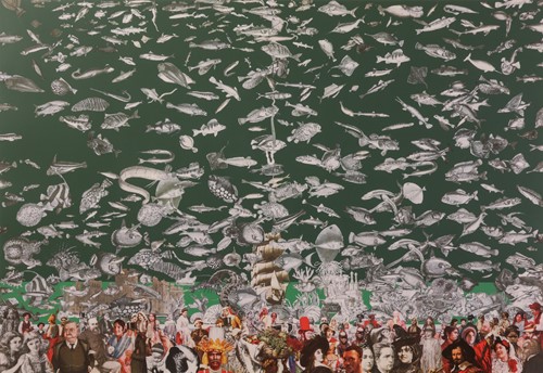 Lot 89 - Sir Peter Blake CBE (British b.1932) Aquarium...