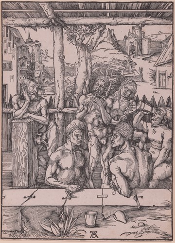 Lot 118 - Albrecht Dürer (German 1471-1528) The Bath...