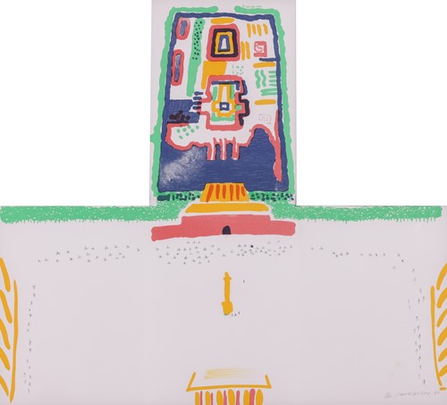 Lot 77 - David Hockney OM CH RA (British b. 1937) Red...