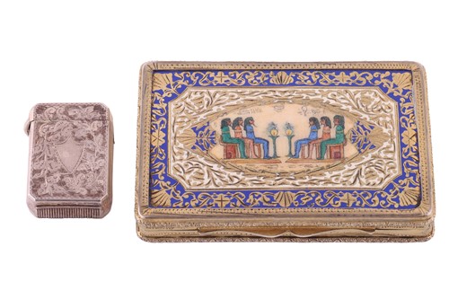 Lot 340 - An early 20th-century Egyptian gilt trinket...