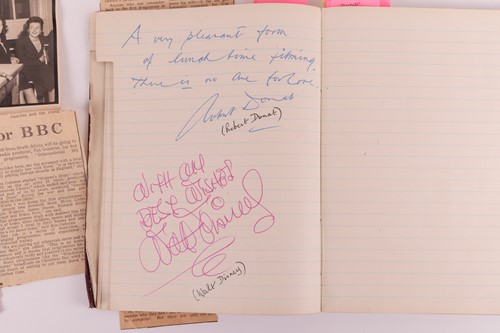 Lot 59 - Autographs: Pat Osborne, BBC producer's...