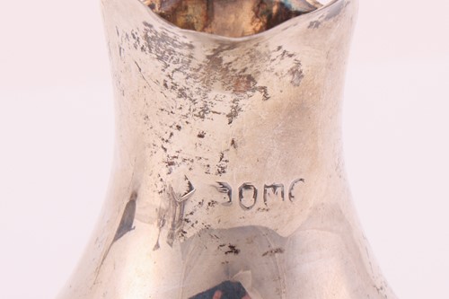 Lot 153 - A collection of bonbon dishes, a silver cream...