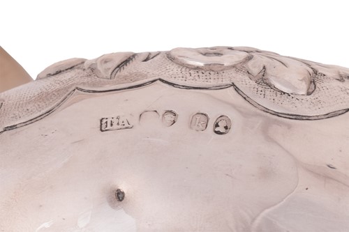 Lot 59 - A George III/ William IV silver harlequin tea...