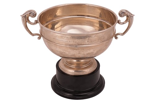 Lot 57 - A silver East Surrey Regimental Challenge Cup,...
