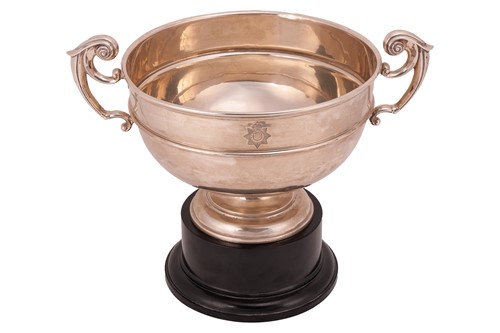 Lot 57 - A silver East Surrey Regimental Challenge Cup,...