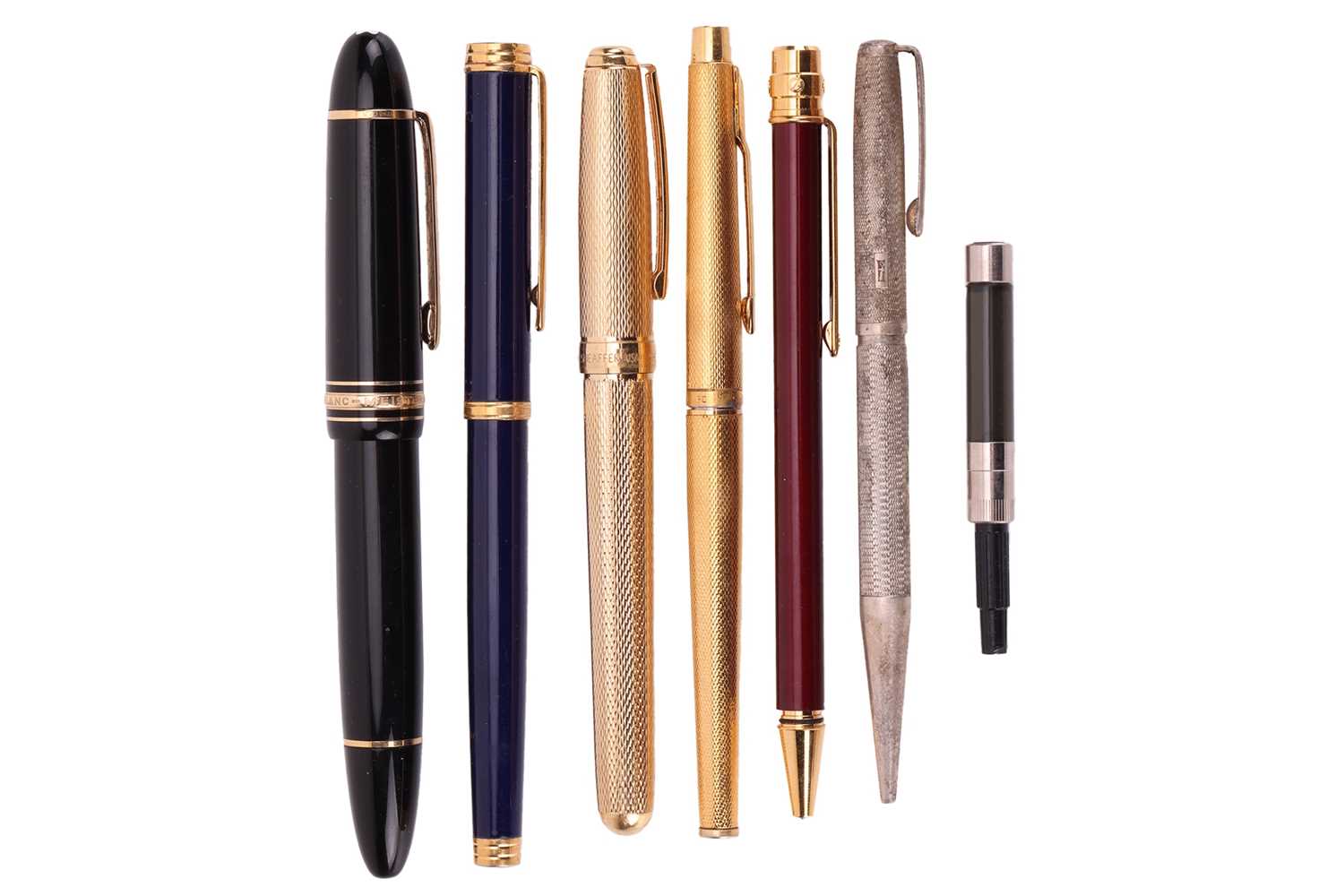 Lot 86 - A Cartier Love ballpoint pen in burgundy...