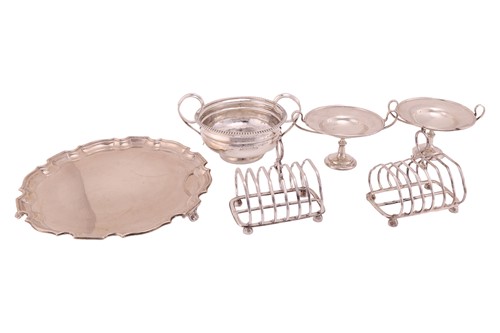 Lot 87 - A George III twin-handled circular bowl with...