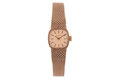Lot 285 - Longines 9ct Gold Dress Watch Serial: 55126136...