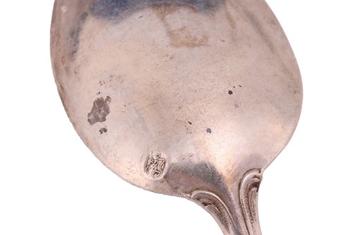 Lot 109 - A 20th-century circular silver pierced cake...