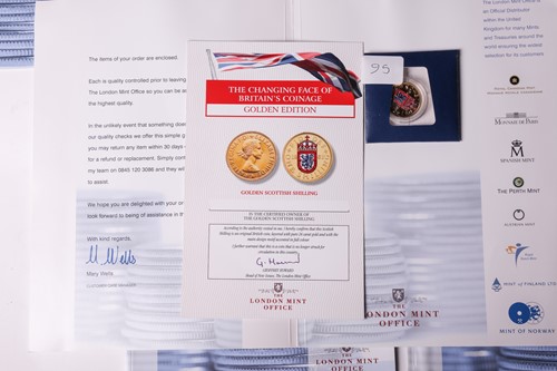 Lot 102 - A large group of commemorative coin sets, to...