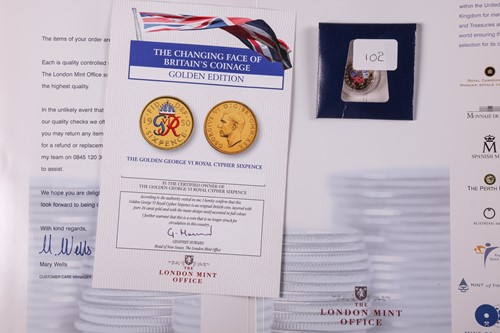 Lot 102 - A large group of commemorative coin sets, to...