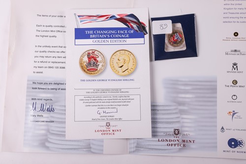Lot 102 - A large group of commemorative coin sets, to...