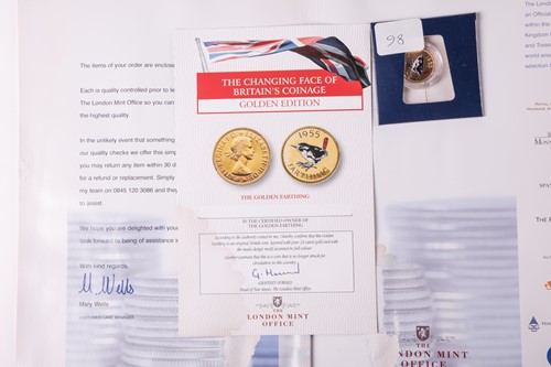 Lot 102 - A large group of commemorative coin sets, to...