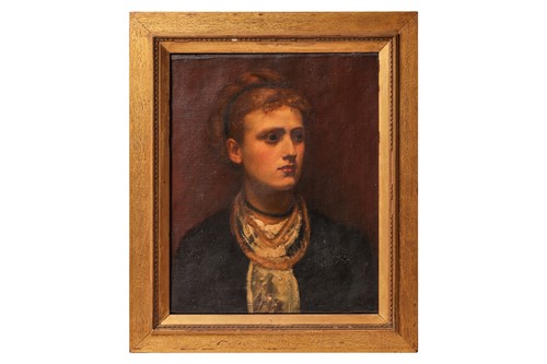 Lot 45 - Henry Collins (19th Century) Portrait of a...