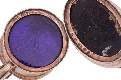 Lot 145 - Tessier. A pair of salts, circular with...