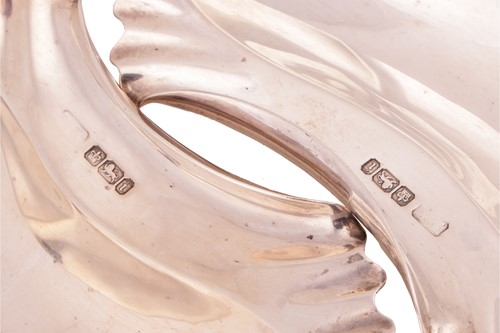 Lot 150 - A pair of silver taste vin, of traditional...