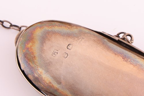 Lot 92 - An Arts and Crafts silver three-handled bowl,...