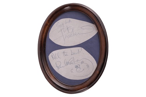 Lot 85 - Autographs: Paul McCartney and Pete Townsend,...
