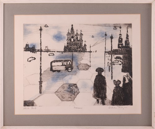 Lot 38 - Julian Trevelyan (British 1910-1988), Moscow,...