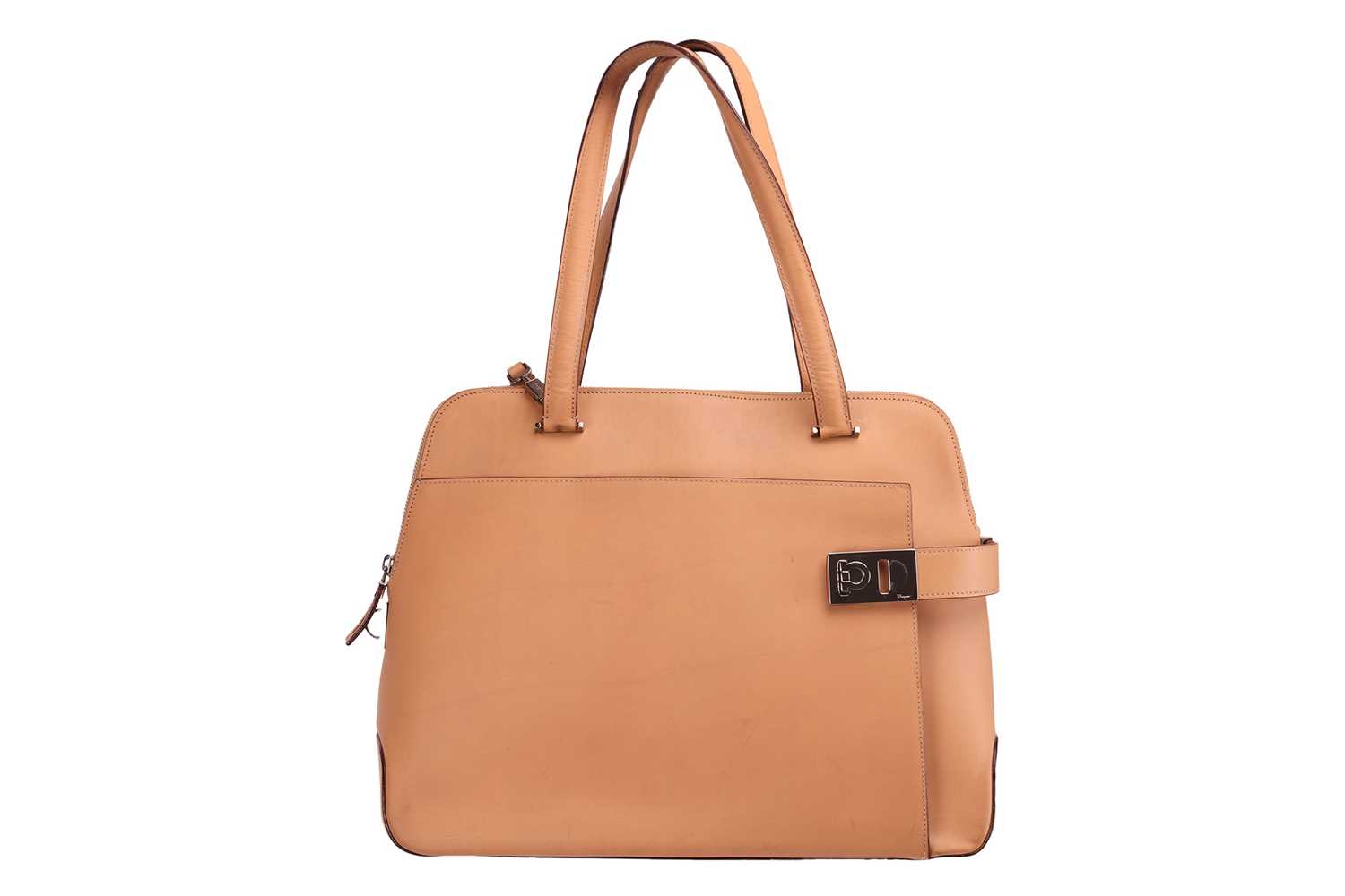 Lot 138 - Salvatore Ferragamo - a Boston bag in tanned...