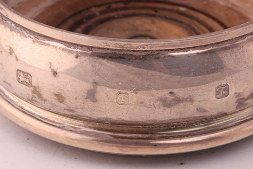 Lot 99 - A cased set of four Victorian silver salts,...