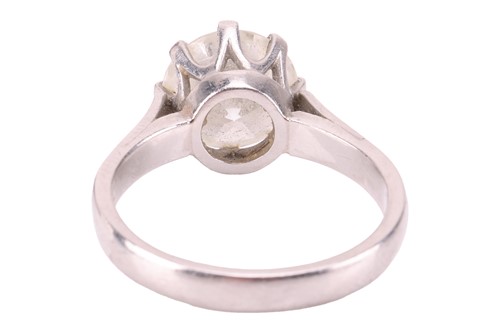 Lot 234 - A diamond solitaire ring of approximately...