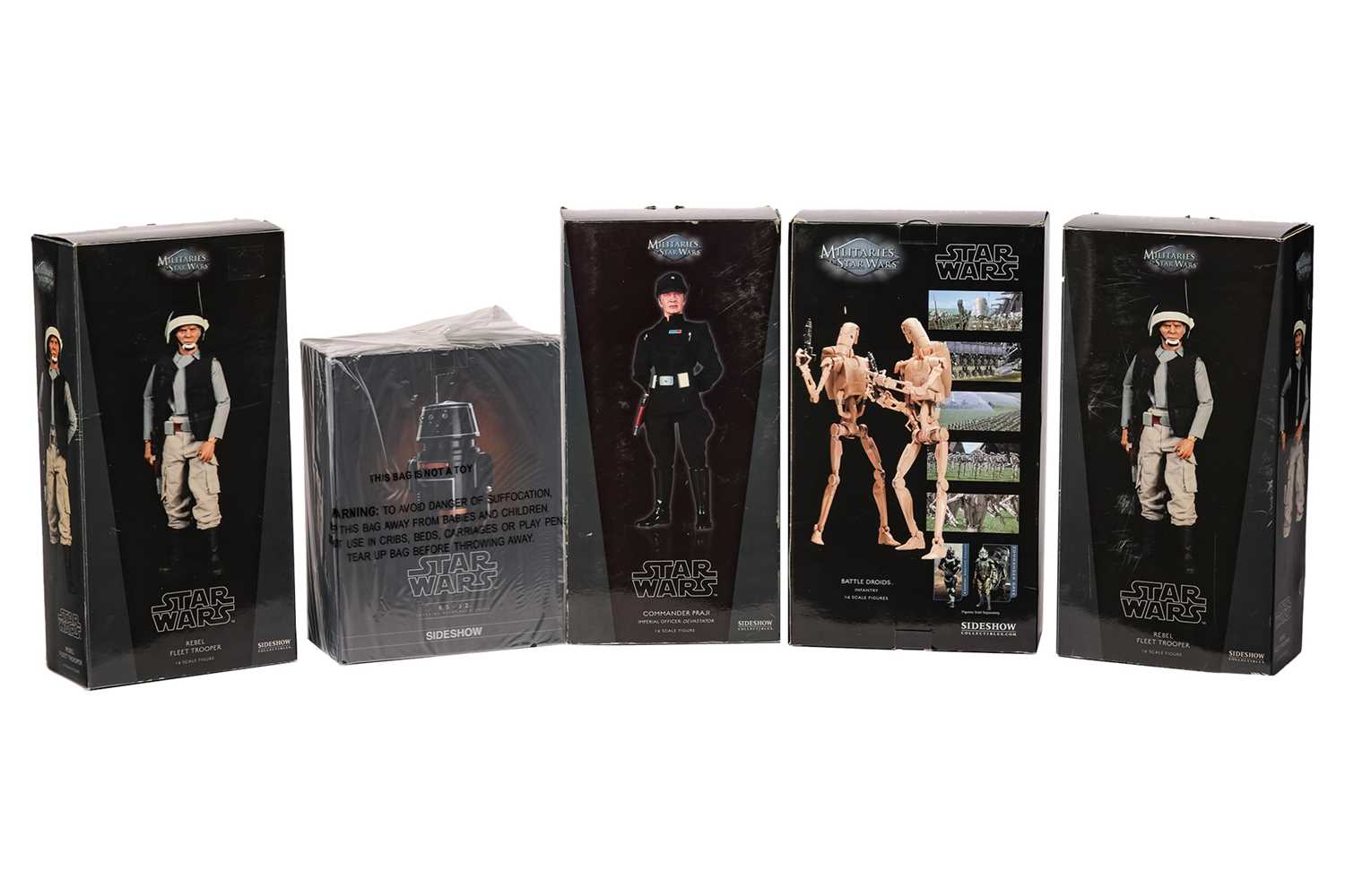 Lot 92 - A Star Wars Sideshow Collectibles Militaries...