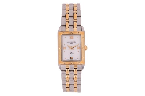 Lot 90 - Three watches; including a Raymond Weil...