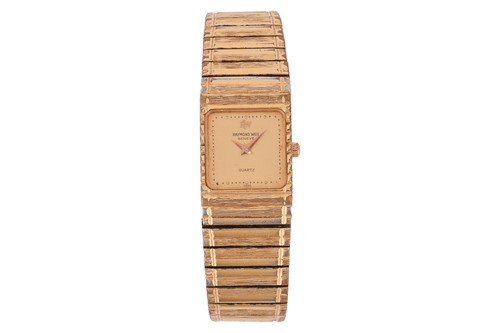 Lot 90 - Three watches; including a Raymond Weil...