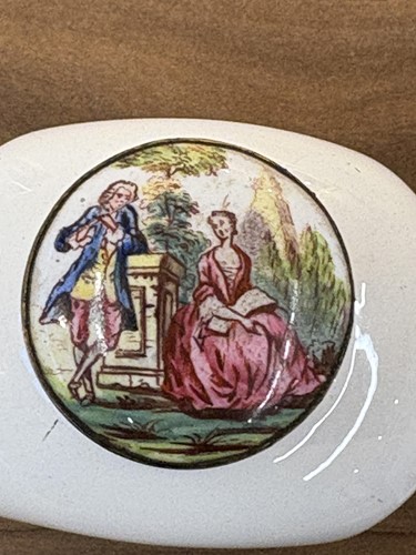 Lot 246 - A pair of South Staffordshire enamelled opaque...
