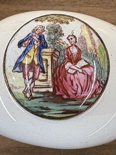 Lot 246 - A pair of South Staffordshire enamelled opaque...